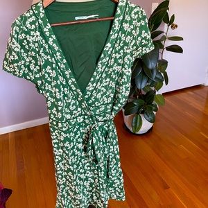 KimChi Blue wrap dress